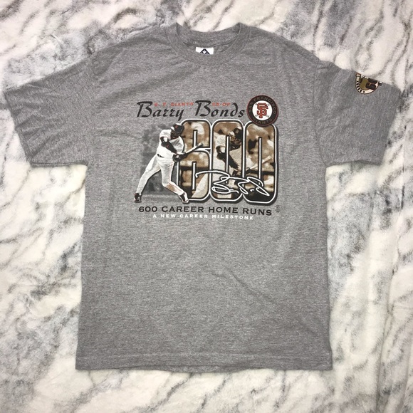 Alstyle Other - Barry Bonds 600 Career Home Runs Tee